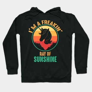 Ray Of Sunshine Unicorn Hoodie